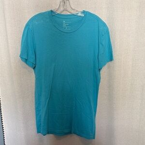 GAP Men's Teal Crew Neck Short Sleeve T-Shirt